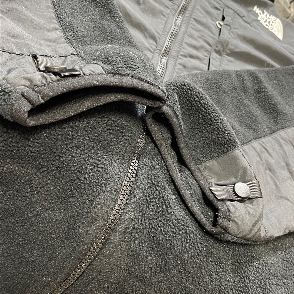 The North Face Jacket Mens Denali Fleece Polartec Full Zip Black - Picture 14 of 16